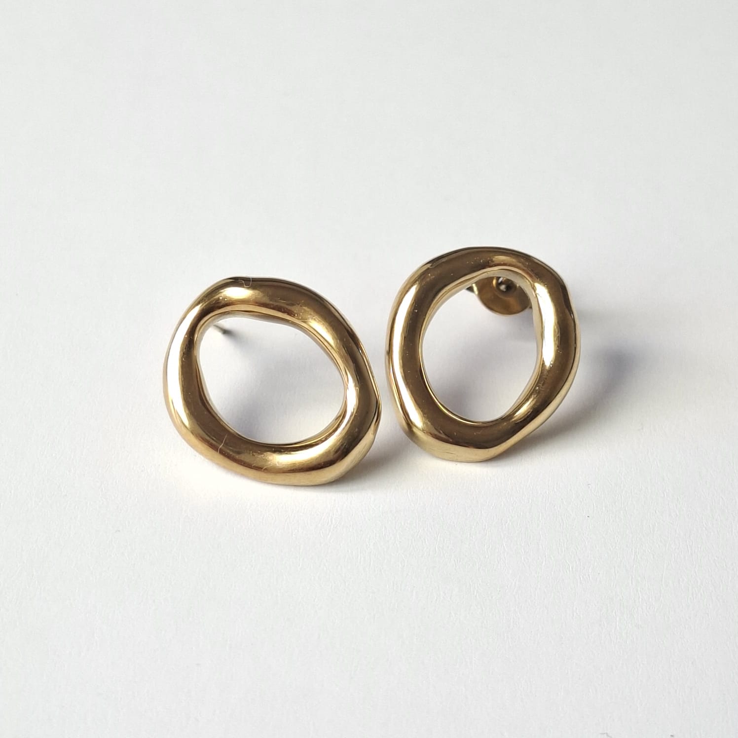 PENDIENTES HEBE BAÑADO EN ORO