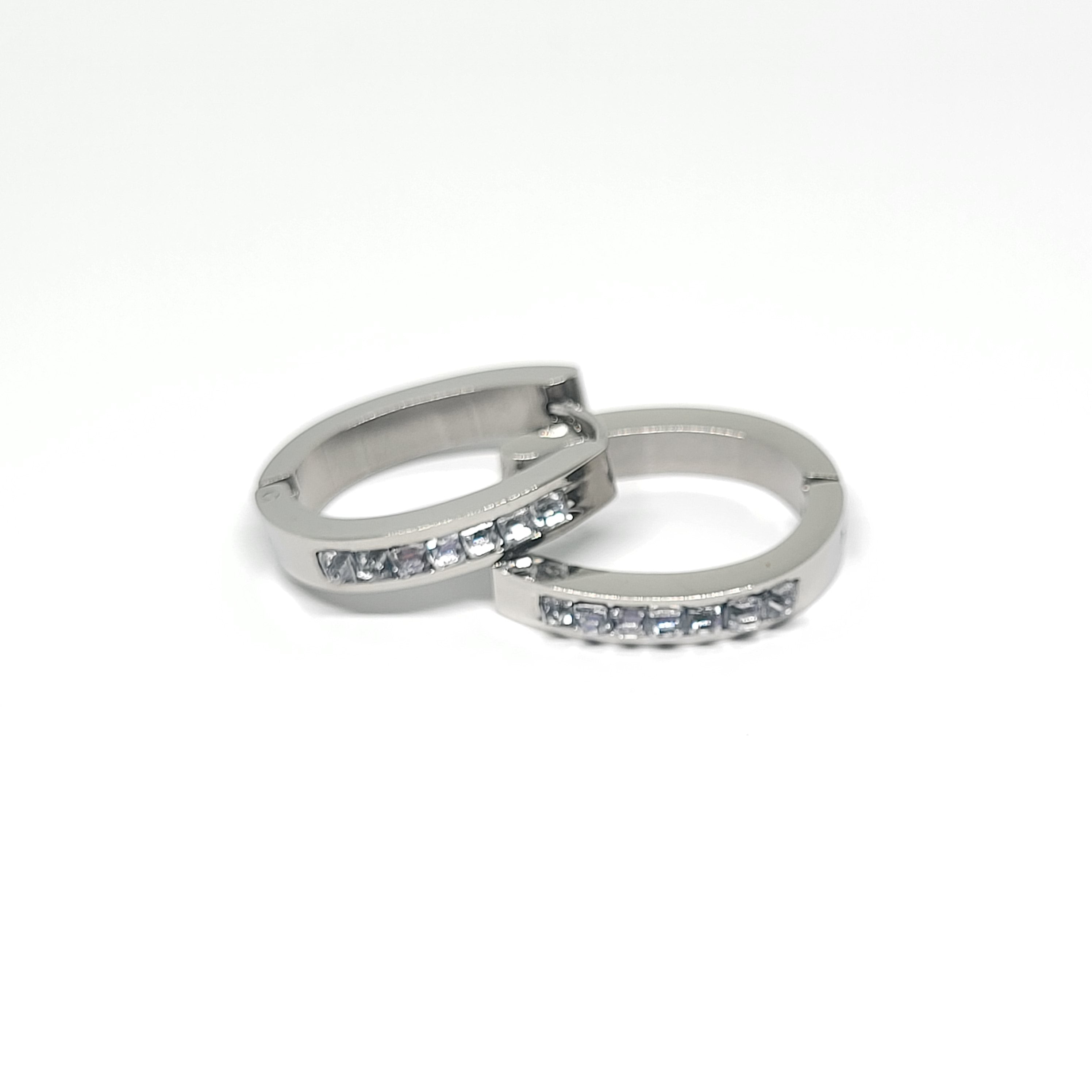 PENDIENTES FORTUNA ACERO