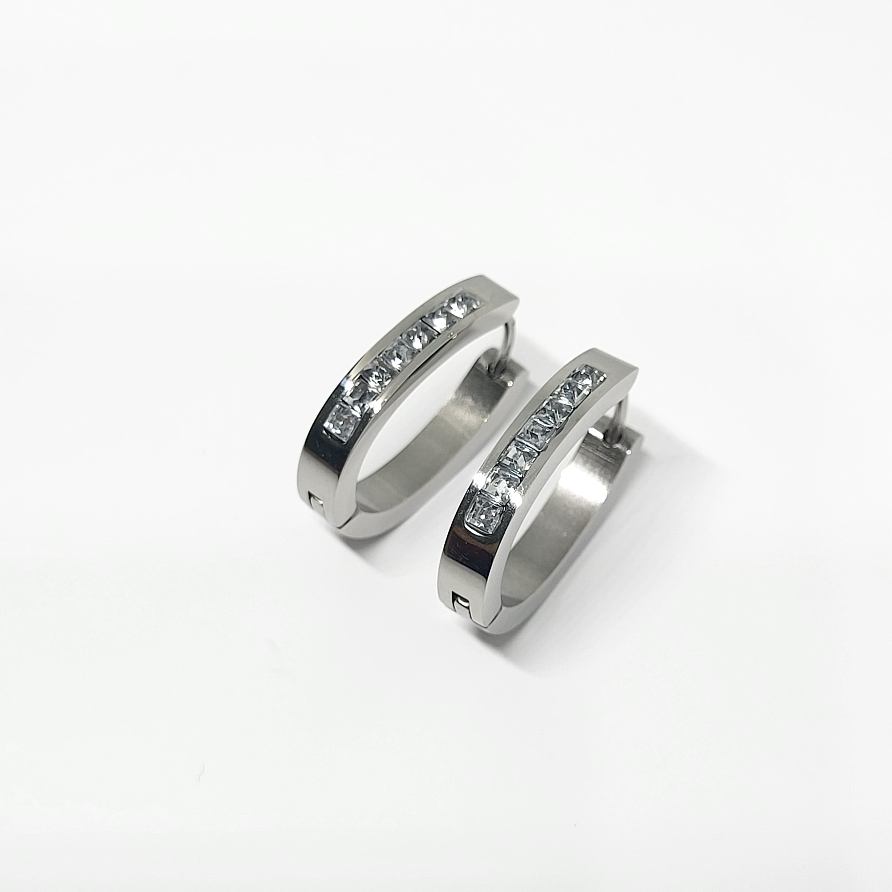 PENDIENTES FORTUNA ACERO