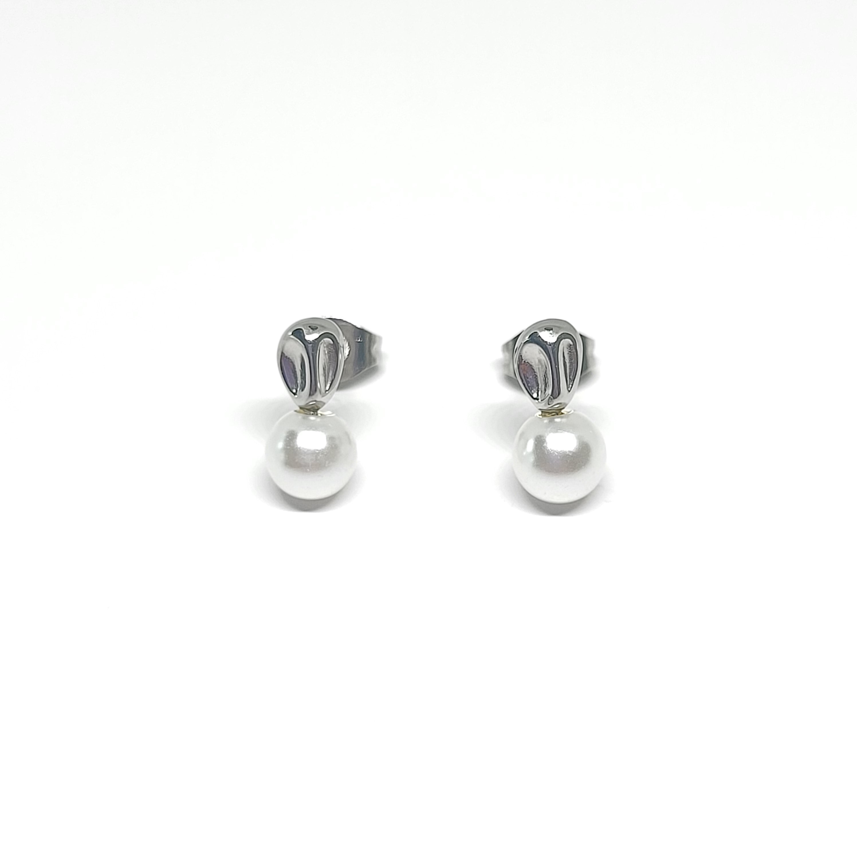 PENDIENTES JUNO ACERO