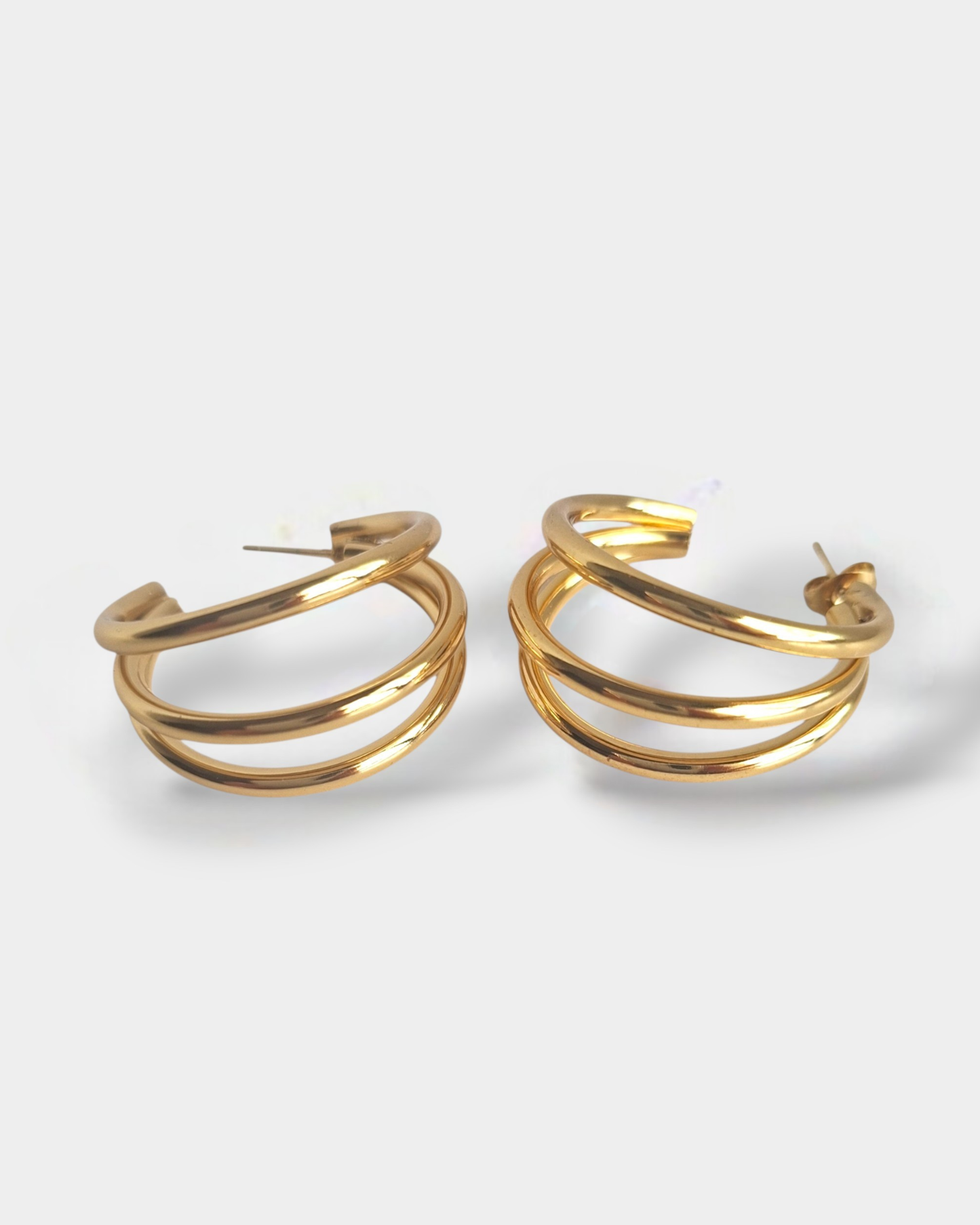 PENDIENTES AROS TRIPLET