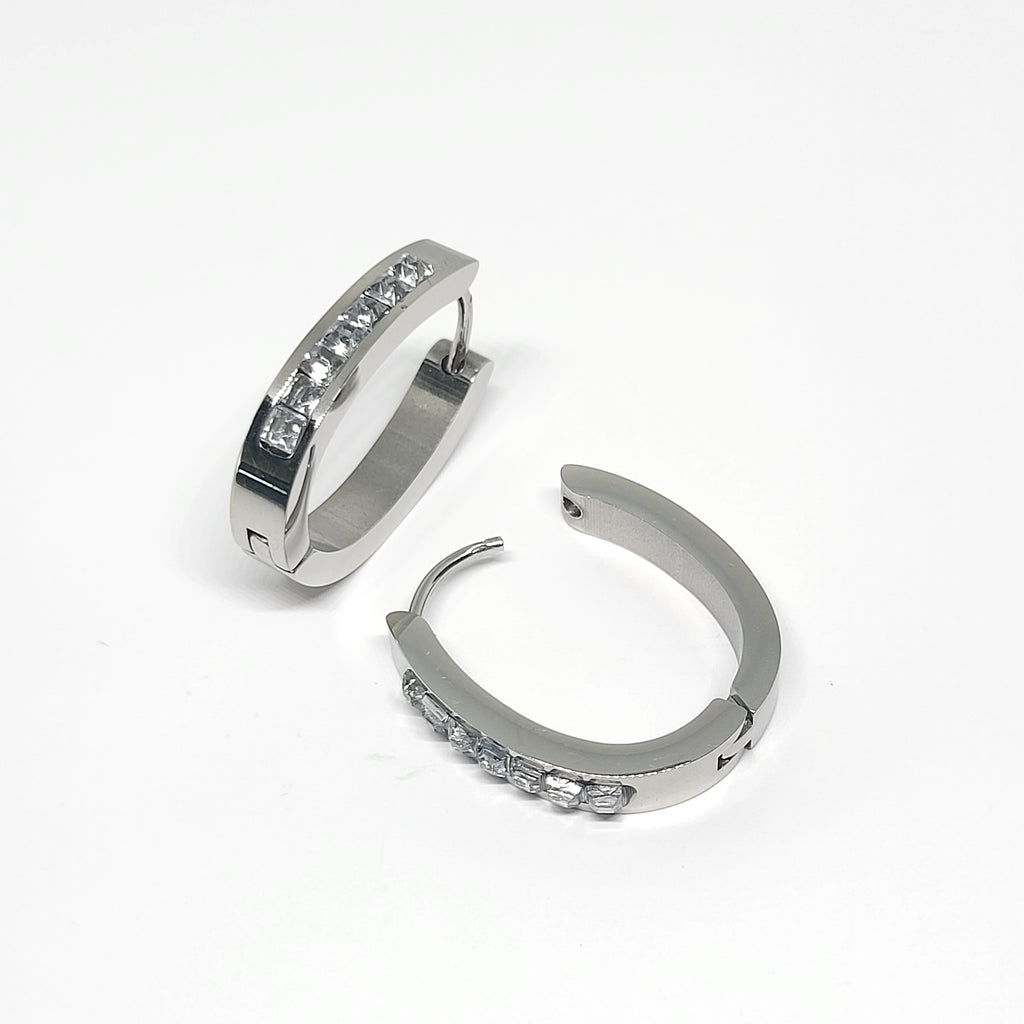 PENDIENTES FORTUNA ACERO