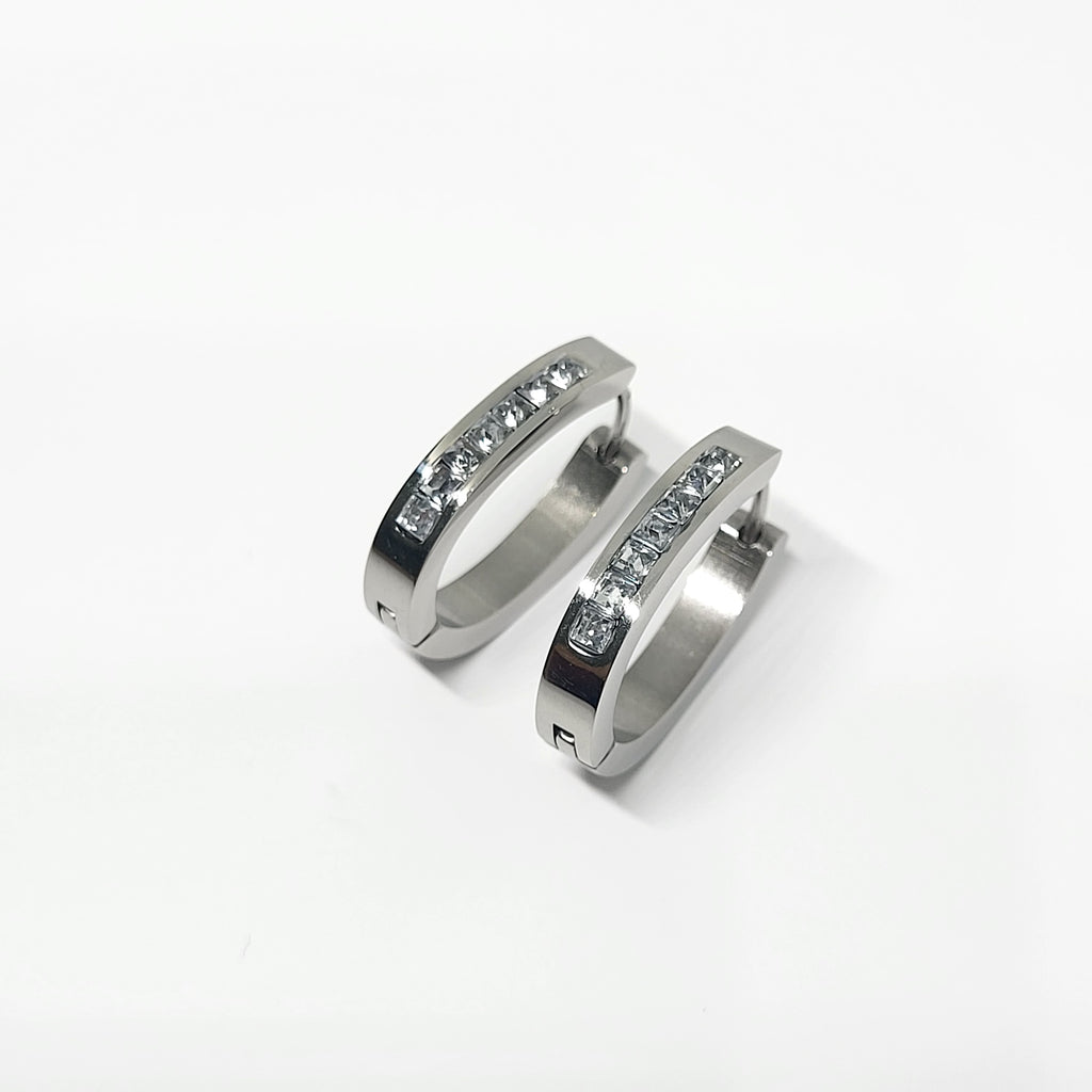 PENDIENTES FORTUNA ACERO